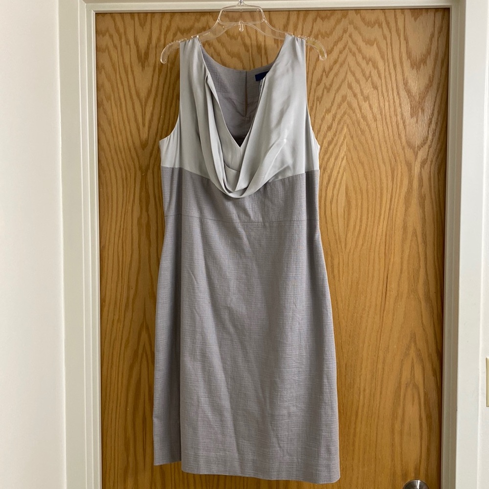 NWT J Crew dress cotton linen and silk midi dress size 12